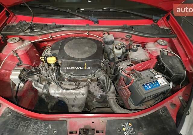 Красный Дачия Сандеро, объемом двигателя 1.4 л и пробегом 115 тыс. км за 3500 $, фото 11 на Automoto.ua