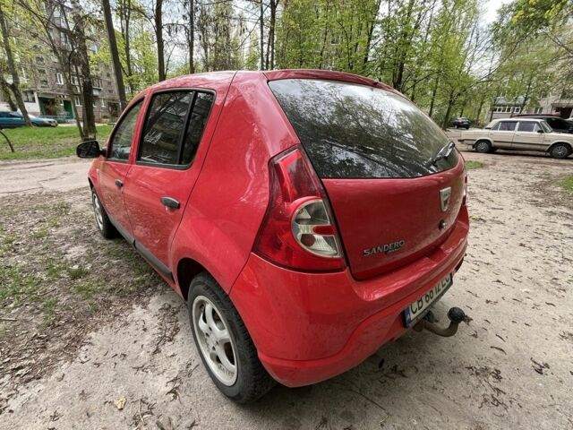 Червоний Дачія Sandero, об'ємом двигуна 0.14 л та пробігом 160 тис. км за 5100 $, фото 5 на Automoto.ua