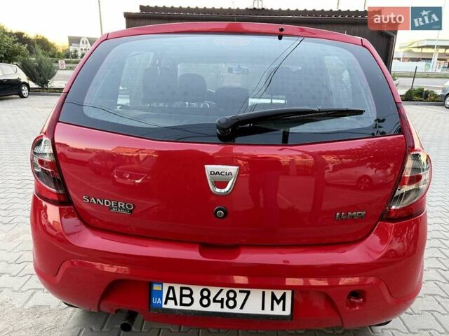 Червоний Дачія Sandero, об'ємом двигуна 1.39 л та пробігом 164 тис. км за 4200 $, фото 2 на Automoto.ua
