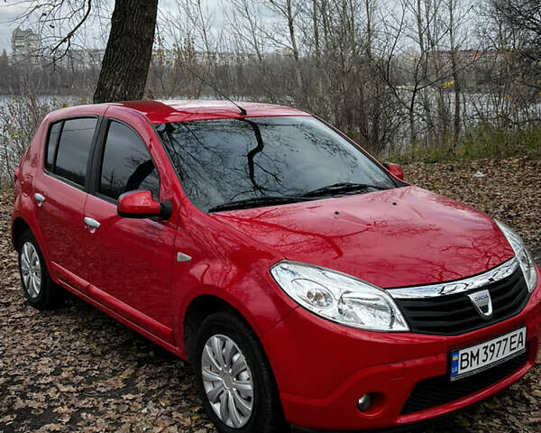 Красный Дачия Сандеро, объемом двигателя 1.4 л и пробегом 152 тыс. км за 4500 $, фото 9 на Automoto.ua