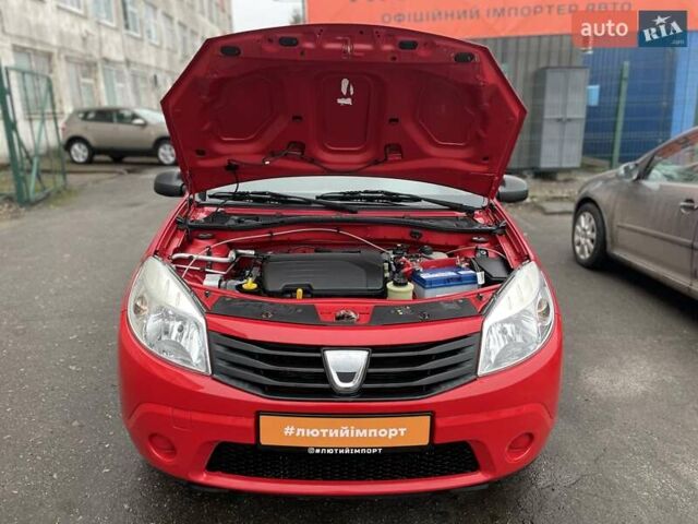Красный Дачия Сандеро, объемом двигателя 1.2 л и пробегом 205 тыс. км за 4800 $, фото 40 на Automoto.ua