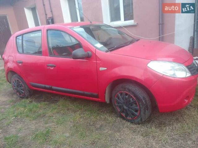 Червоний Дачія Sandero, об'ємом двигуна 1.4 л та пробігом 194 тис. км за 4400 $, фото 1 на Automoto.ua