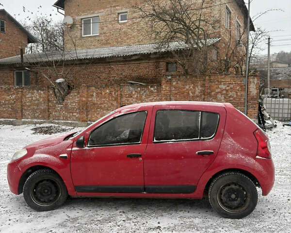 Червоний Дачія Sandero, об'ємом двигуна 1.4 л та пробігом 220 тис. км за 3200 $, фото 1 на Automoto.ua