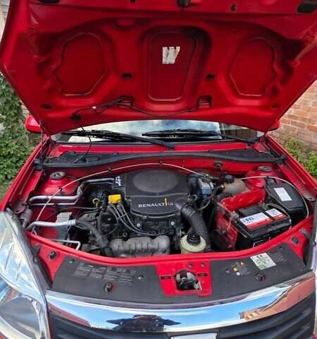 Красный Дачия Сандеро, объемом двигателя 1.4 л и пробегом 176 тыс. км за 5500 $, фото 6 на Automoto.ua