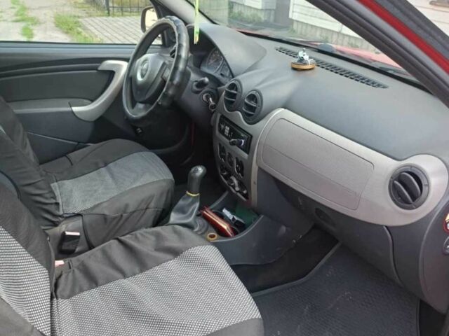 Красный Дачия Сандеро, объемом двигателя 1.4 л и пробегом 174 тыс. км за 4100 $, фото 6 на Automoto.ua