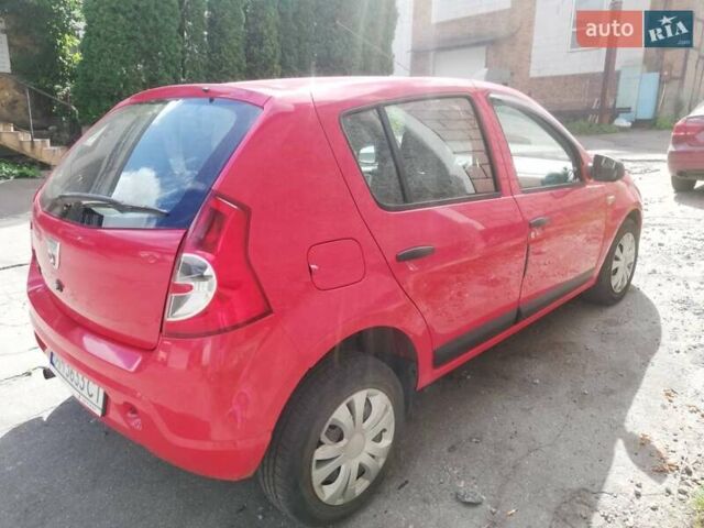 Червоний Дачія Sandero, об'ємом двигуна 1.39 л та пробігом 138 тис. км за 4400 $, фото 12 на Automoto.ua