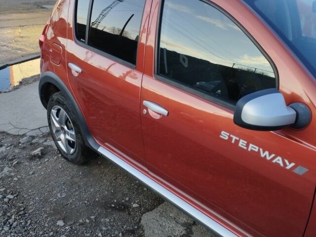 Червоний Дачія Sandero, об'ємом двигуна 1.6 л та пробігом 194 тис. км за 7544 $, фото 2 на Automoto.ua