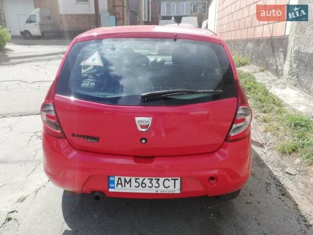 Червоний Дачія Sandero, об'ємом двигуна 1.39 л та пробігом 138 тис. км за 4400 $, фото 11 на Automoto.ua
