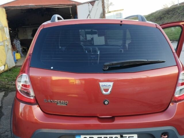 Червоний Дачія Sandero, об'ємом двигуна 1.6 л та пробігом 194 тис. км за 7544 $, фото 4 на Automoto.ua