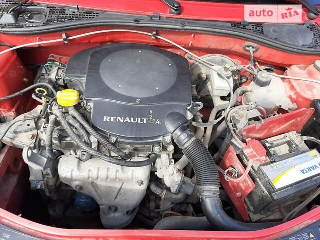 Красный Дачия Сандеро, объемом двигателя 1.4 л и пробегом 158 тыс. км за 4000 $, фото 3 на Automoto.ua