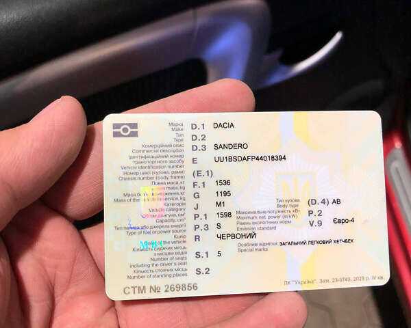 Красный Дачия Сандеро, объемом двигателя 1.6 л и пробегом 345 тыс. км за 6000 $, фото 7 на Automoto.ua