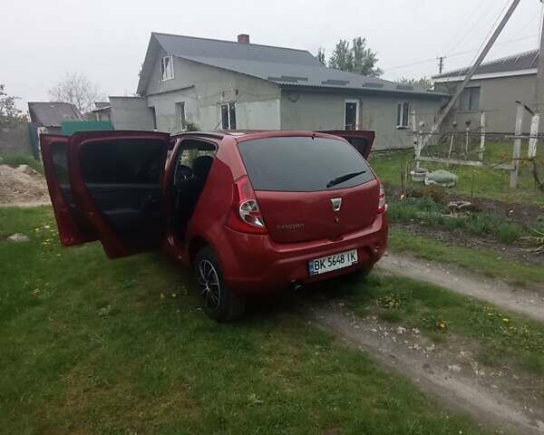 Червоний Дачія Sandero, об'ємом двигуна 1.2 л та пробігом 196 тис. км за 5500 $, фото 32 на Automoto.ua