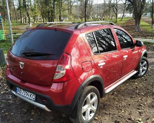 Червоний Дачія Sandero, об'ємом двигуна 1.6 л та пробігом 185 тис. км за 6500 $, фото 5 на Automoto.ua