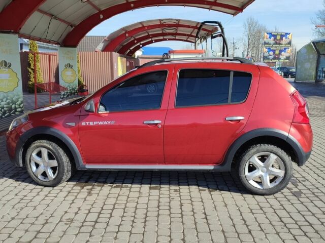 Красный Дачия Сандеро, объемом двигателя 1.6 л и пробегом 196 тыс. км за 5800 $, фото 3 на Automoto.ua