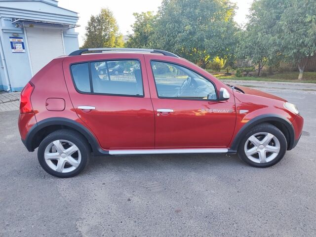 Красный Дачия Сандеро, объемом двигателя 6 л и пробегом 157 тыс. км за 6350 $, фото 14 на Automoto.ua