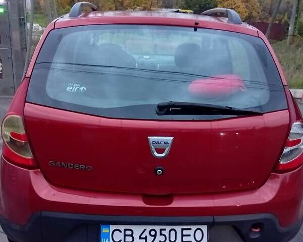 Червоний Дачія Sandero, об'ємом двигуна 1.6 л та пробігом 252 тис. км за 6750 $, фото 6 на Automoto.ua