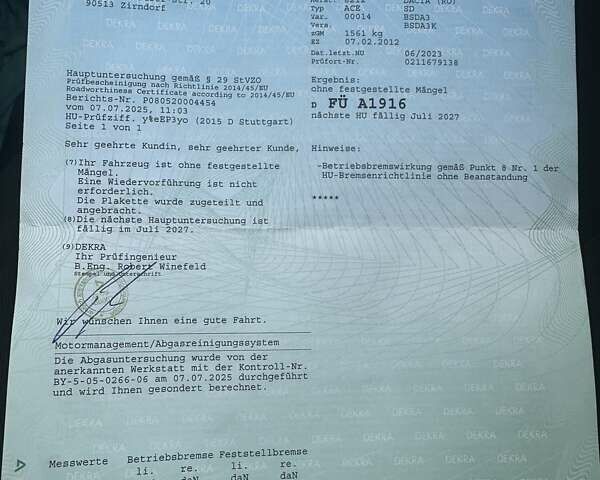 Дачия Сандеро 2011 в Виннице на Automoto.ua Красный Дачия Сандеро, объемом двигателя 1.6 л и пробегом 115 тыс. км за 6950 $, фото 24 на Automoto.ua