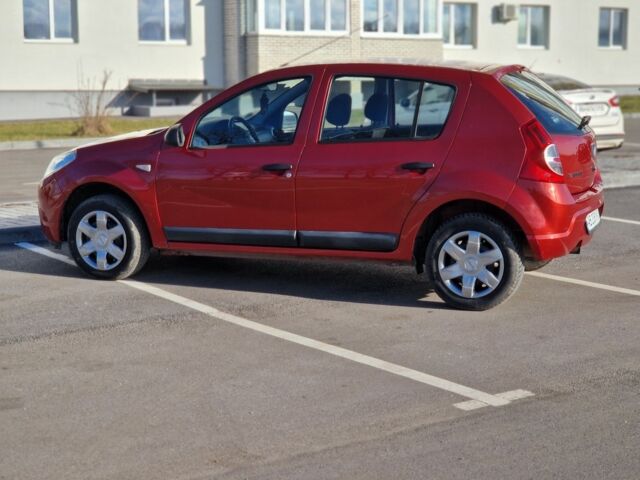 Червоний Дачія Sandero, об'ємом двигуна 1.1 л та пробігом 140 тис. км за 5200 $, фото 3 на Automoto.ua