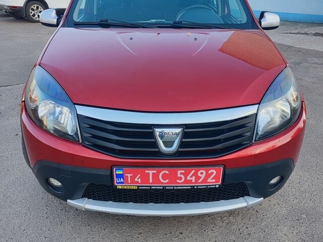 Красный Дачия Сандеро, объемом двигателя 6 л и пробегом 157 тыс. км за 6350 $, фото 16 на Automoto.ua