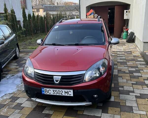 Красный Дачия Сандеро, объемом двигателя 1.6 л и пробегом 218 тыс. км за 5700 $, фото 34 на Automoto.ua