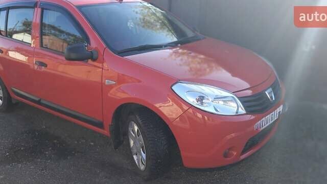 Красный Дачия Сандеро, объемом двигателя 1.2 л и пробегом 168 тыс. км за 4250 $, фото 6 на Automoto.ua