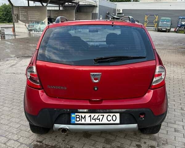 Червоний Дачія Sandero, об'ємом двигуна 1.6 л та пробігом 157 тис. км за 6750 $, фото 7 на Automoto.ua
