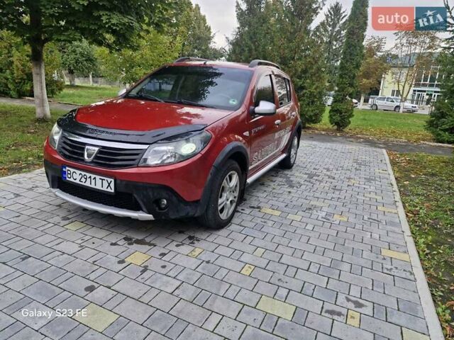 Красный Дачия Сандеро, объемом двигателя 1.6 л и пробегом 200 тыс. км за 6900 $, фото 16 на Automoto.ua