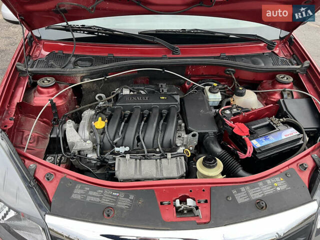 Красный Дачия Сандеро, объемом двигателя 1.6 л и пробегом 100 тыс. км за 6700 $, фото 15 на Automoto.ua