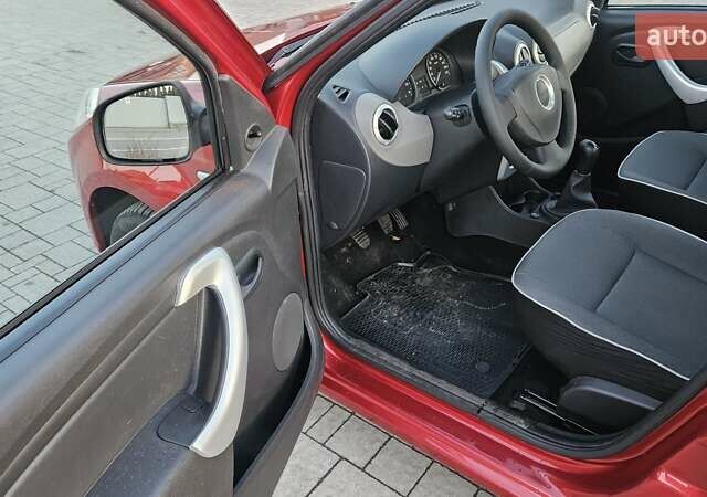 Червоний Дачія Sandero, об'ємом двигуна 1.2 л та пробігом 208 тис. км за 5200 $, фото 11 на Automoto.ua
