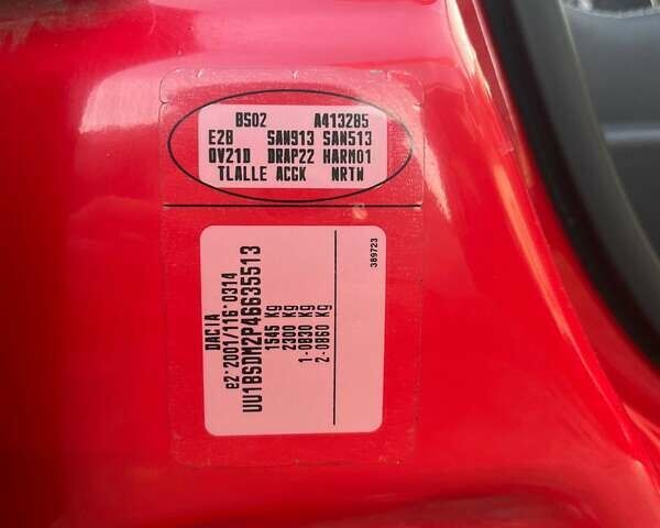 Красный Дачия Сандеро, объемом двигателя 1.2 л и пробегом 168 тыс. км за 4850 $, фото 5 на Automoto.ua