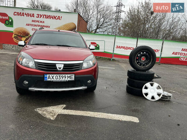 Красный Дачия Сандеро, объемом двигателя 1.6 л и пробегом 100 тыс. км за 6700 $, фото 31 на Automoto.ua