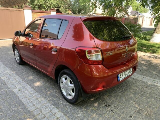 Красный Дачия Сандеро, объемом двигателя 1.1 л и пробегом 161 тыс. км за 6299 $, фото 1 на Automoto.ua