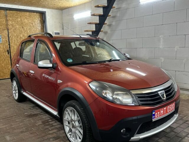 Красный Дачия Сандеро, объемом двигателя 1.6 л и пробегом 172 тыс. км за 6799 $, фото 23 на Automoto.ua