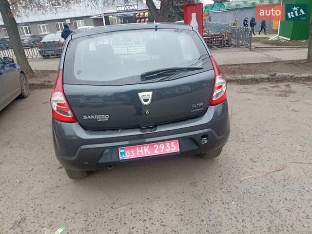 Серый Дачия Сандеро, объемом двигателя 1.4 л и пробегом 188 тыс. км за 5200 $, фото 4 на Automoto.ua