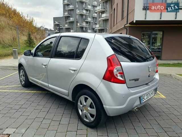 Серый Дачия Сандеро, объемом двигателя 1.4 л и пробегом 232 тыс. км за 4800 $, фото 6 на Automoto.ua