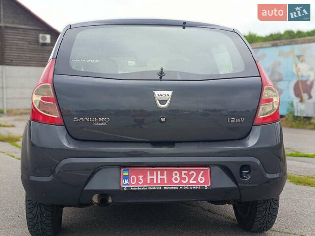 Серый Дачия Сандеро, объемом двигателя 1.2 л и пробегом 148 тыс. км за 4850 $, фото 5 на Automoto.ua