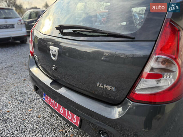 Серый Дачия Сандеро, объемом двигателя 1.4 л и пробегом 204 тыс. км за 4999 $, фото 56 на Automoto.ua