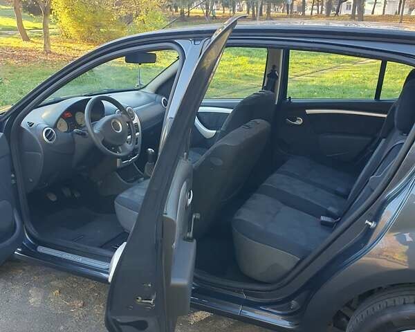 Сірий Дачія Sandero, об'ємом двигуна 1.6 л та пробігом 129 тис. км за 6150 $, фото 15 на Automoto.ua