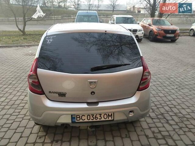 Серый Дачия Сандеро, объемом двигателя 1.4 л и пробегом 160 тыс. км за 5500 $, фото 10 на Automoto.ua