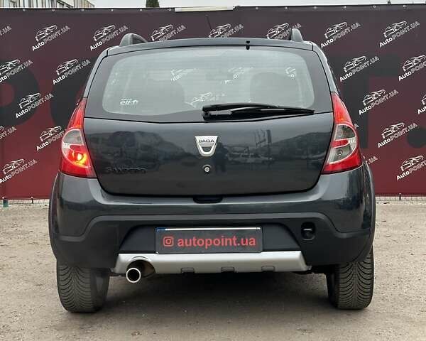Серый Дачия Сандеро, объемом двигателя 1.6 л и пробегом 192 тыс. км за 6500 $, фото 9 на Automoto.ua