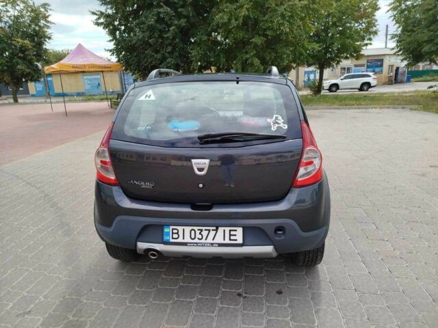 Сірий Дачія Sandero, об'ємом двигуна 1.6 л та пробігом 160 тис. км за 6600 $, фото 2 на Automoto.ua
