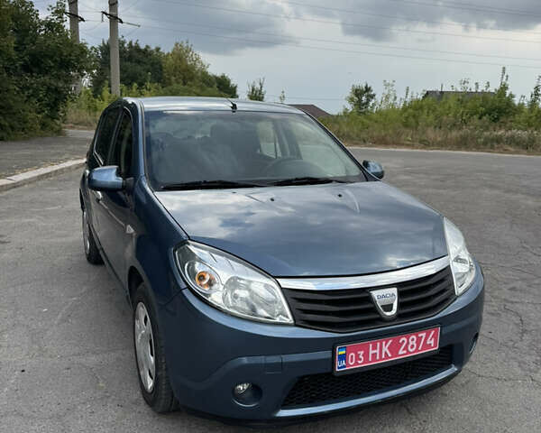 Синій Дачія Sandero, об'ємом двигуна 0 л та пробігом 152 тис. км за 4000 $, фото 3 на Automoto.ua