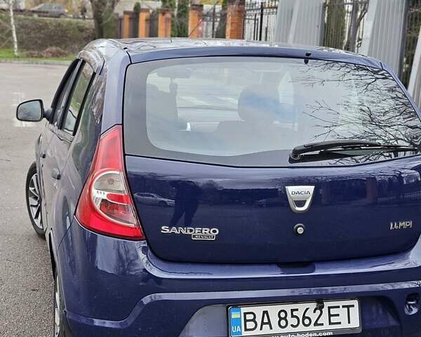 Синій Дачія Sandero, об'ємом двигуна 1.4 л та пробігом 171 тис. км за 4500 $, фото 3 на Automoto.ua