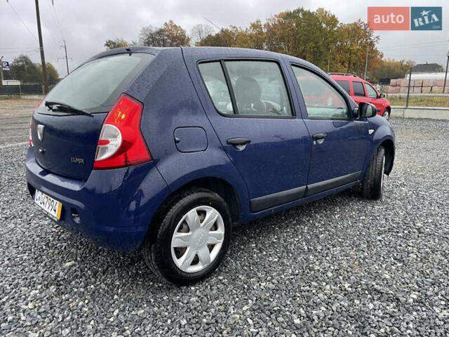 Дачія Sandero 2008 у Львові на Automoto.ua Синій Дачія Sandero, об'ємом двигуна 0 л та пробігом 152 тис. км за 4250 $, фото 3 на Automoto.ua