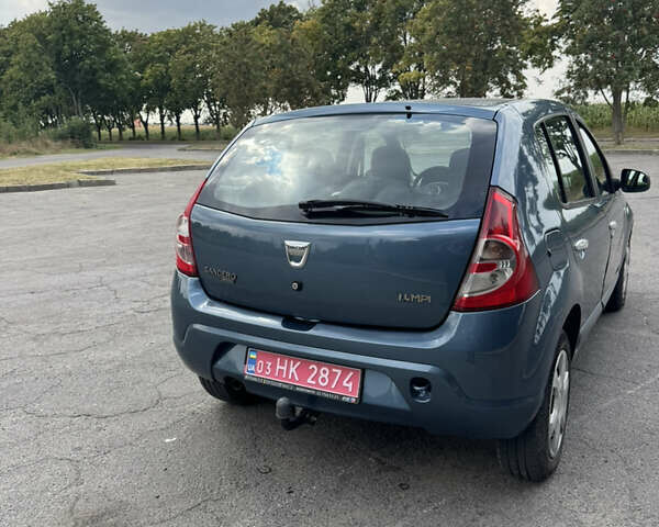 Синій Дачія Sandero, об'ємом двигуна 0 л та пробігом 152 тис. км за 4000 $, фото 9 на Automoto.ua