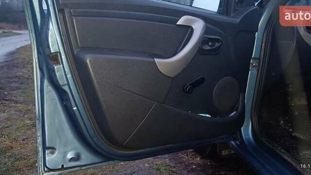 Синий Дачия Сандеро, объемом двигателя 1.6 л и пробегом 221 тыс. км за 5500 $, фото 14 на Automoto.ua