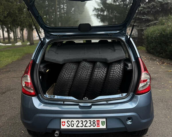 Синий Дачия Сандеро, объемом двигателя 1.6 л и пробегом 151 тыс. км за 5450 $, фото 16 на Automoto.ua