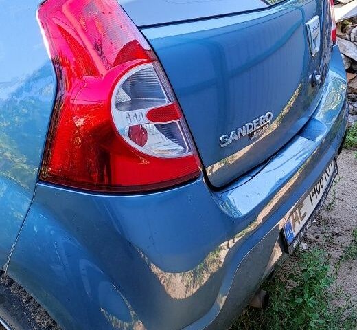 Синій Дачія Sandero, об'ємом двигуна 1.6 л та пробігом 320 тис. км за 2200 $, фото 2 на Automoto.ua