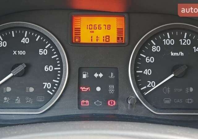 Синий Дачия Сандеро, объемом двигателя 1.6 л и пробегом 110 тыс. км за 4300 $, фото 3 на Automoto.ua