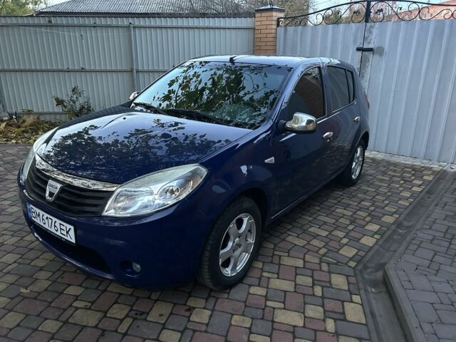 Синий Дачия Сандеро, объемом двигателя 1.4 л и пробегом 152 тыс. км за 3950 $, фото 3 на Automoto.ua